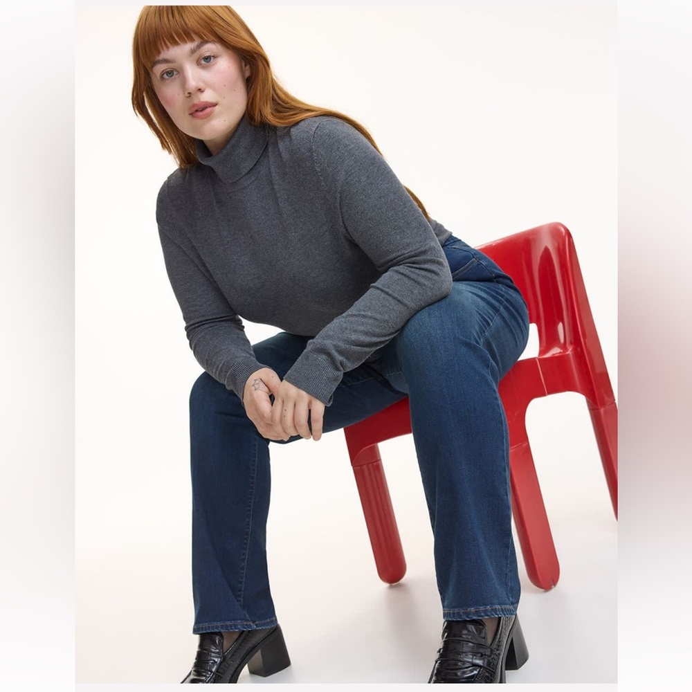 Reitmans Tall Mid-Rise Straight Leg Jeans - The Comfort